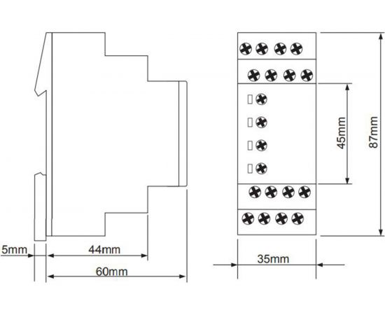 Реле контроля фаз TELE E3YM400VSY20 1341408 – изображение 4