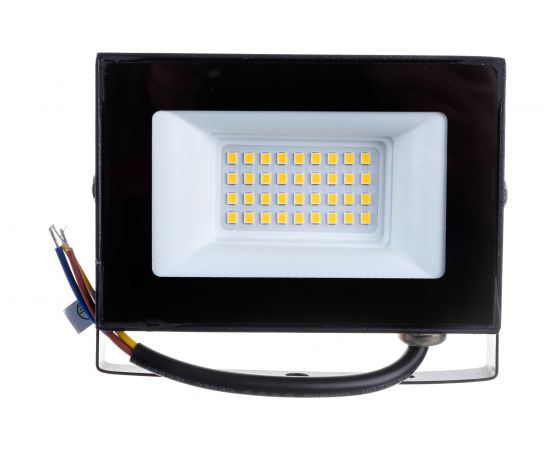 Светодиодный прожектор Uniel 30W 4000K IP65 200-250В BLACK ULF-F21 UL-00007959 – изображение 4