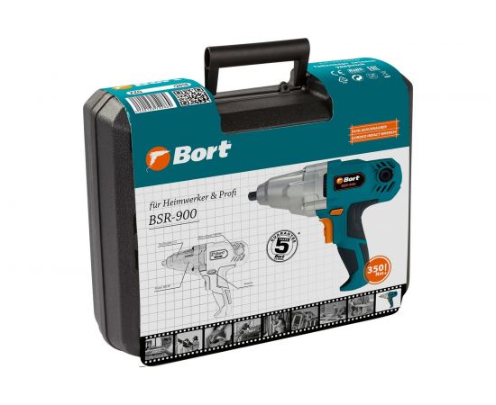 Сетевой гайковерт BORT BSR-900 93722869 – изображение 6