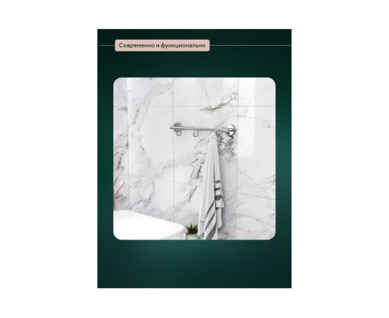 Полотенцедержатель Fora Лонг 35 см с 3 крючками L005 – изображение 8