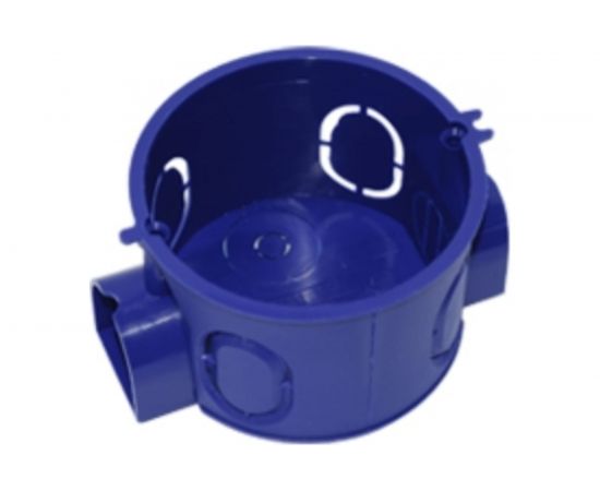 Монтажная коробка Bylectrica для гипсокартона евростандарт для бетона и кирпича, диаметр 66,2x80 КЕ-231 