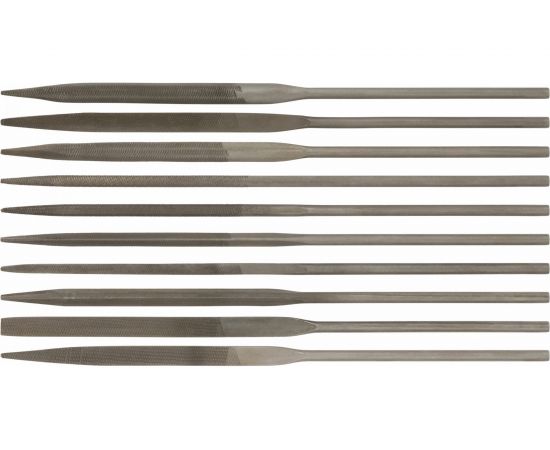 Набор надфилей КУРС 10 шт, 140 мм 42155 