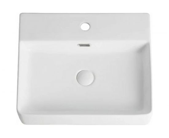 Накладная раковина Orange белая глянцевая, санфарфор B04-500W 