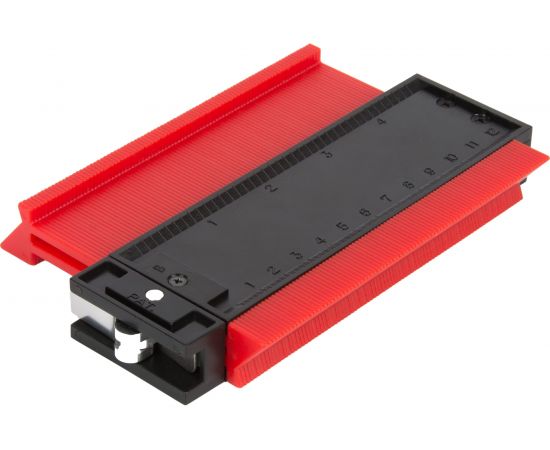 Шаблон для копирования 125 мм (кузовная линейка) WIEDERKRAFT с системой фиксации WDK-65420 