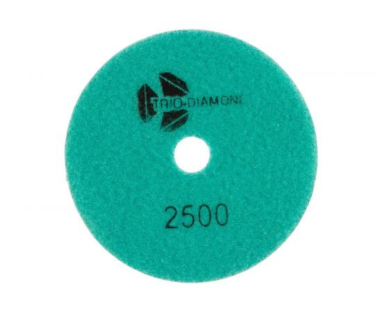 Круг алмазный гибкий шлифовальный Черепашка № 2500 125 мм TRIO-DIAMOND 352500 