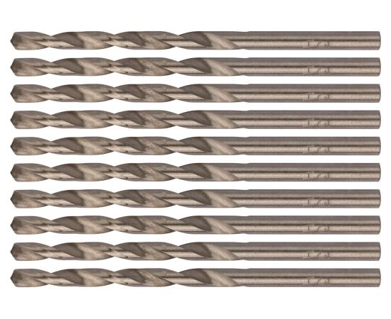 Сверло по металлу (10 шт; 3.2х49 мм; HSS) FIT IT 33732 