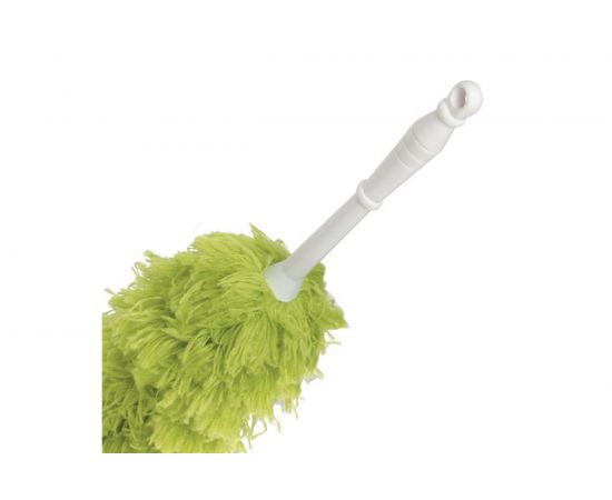Сметка-метелка для смахивания пыли ЛАЙМА 58 см, зеленая, 603618 – изображение 2