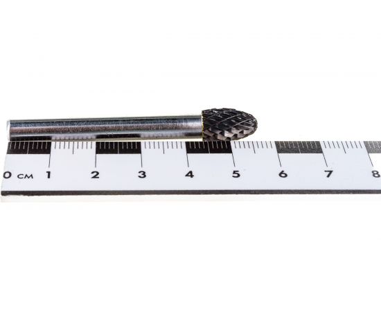 Борфреза твердосплавная (8x6x13x58 мм; тип E-Овал) Профоснастка №285 860560813580 – изображение 2