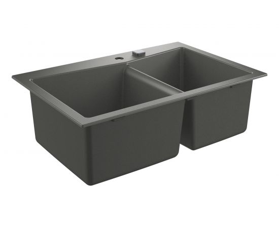 Композитная мойка Grohe K700 90 -C 83,8/55,9 2.0 с 2 чашами 31657AT0 – изображение 2