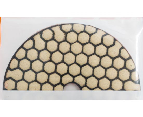 Круг алмазный гибкий шлифовальный АГШК (100 мм; Р50; без воды) BOHRER 55210005 – изображение 2