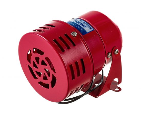 Сирена ANDELI MS-190 роторная, 1 тон, 114 дБ, D=75 мм, 220В, IP20 ADL11-004 – изображение 2