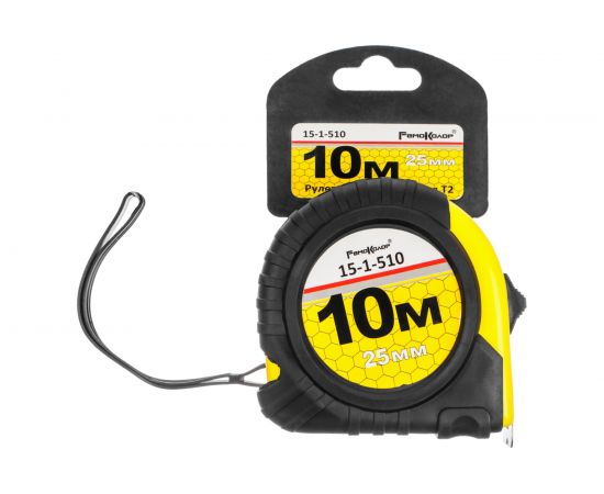Рулетка T2 10 м, 25 мм РемоКолор 15-1-510 – изображение 2