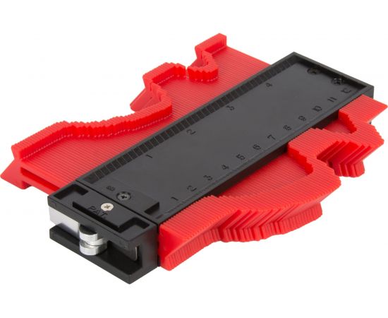 Шаблон для копирования 125 мм (кузовная линейка) WIEDERKRAFT с системой фиксации WDK-65420 – изображение 3