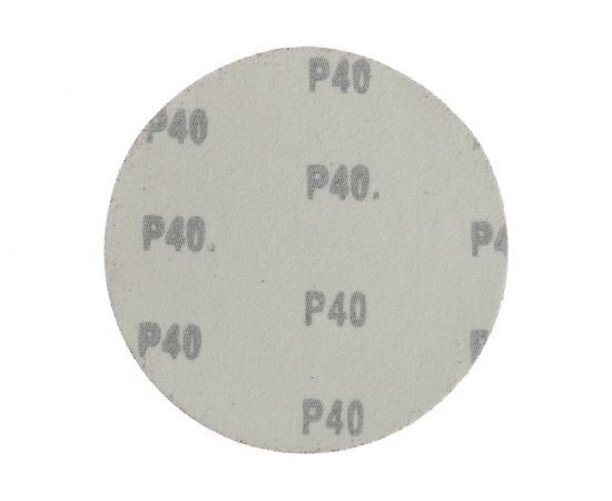 Круг шлифовальный абразивный под липучку (125 мм; Р40; 10 шт) TUNDRA 1124370 – изображение 3