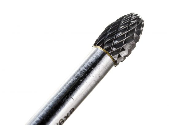 Борфреза твердосплавная (8x6x13x58 мм; тип E-Овал) Профоснастка №285 860560813580 – изображение 4