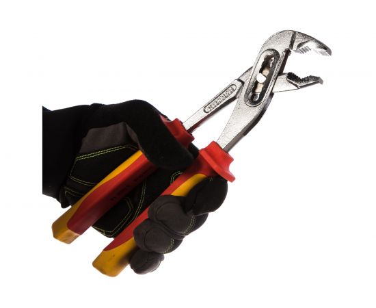 Диэлектрические переставные клещи до1000В, 250мм Зубр ЭКСПЕРТ ЭЛЕКТРОМОНТАЖНИК 22145-10-25 – изображение 4