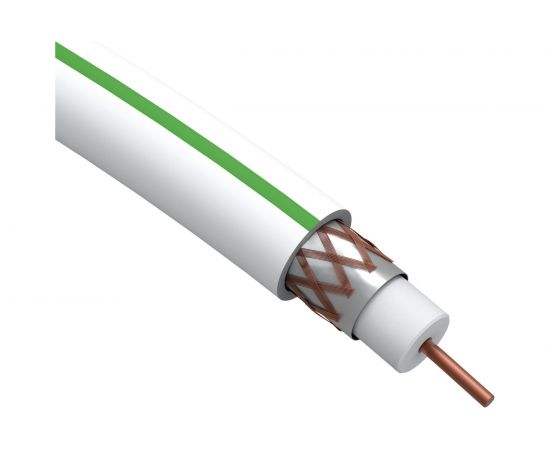 Коаксиальный кабель ЭРА SAT 703 B,75 Ом, Cu/, PVC, цвет белый Б0044612 – изображение 5