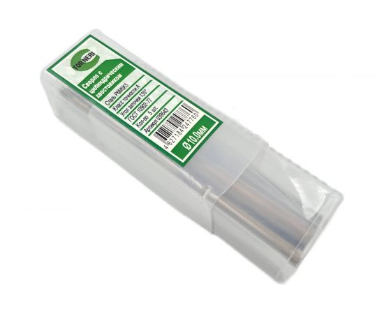 Сверло по металлу (10х87х133 мм; Р6М5К5; шлиф А1; цх) TORNERI 039543 – изображение 5