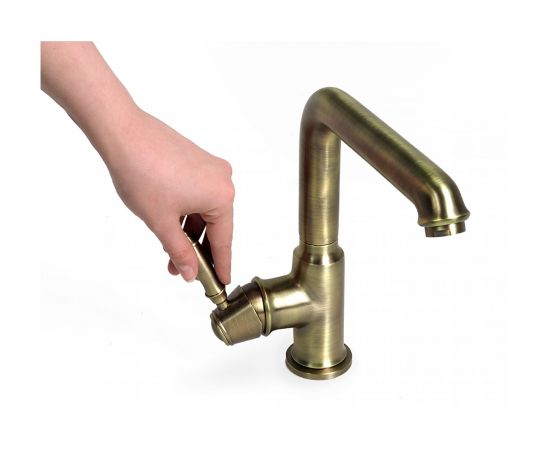 Смеситель для кухни, бронза IDDIS Loft ID LOFBRL0i05 – изображение 6