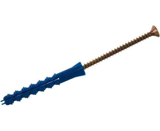 Пакет дюбель РДК Метизный двор 6х50мм + шуруп 4х60мм 10 шт. 4607173902153 