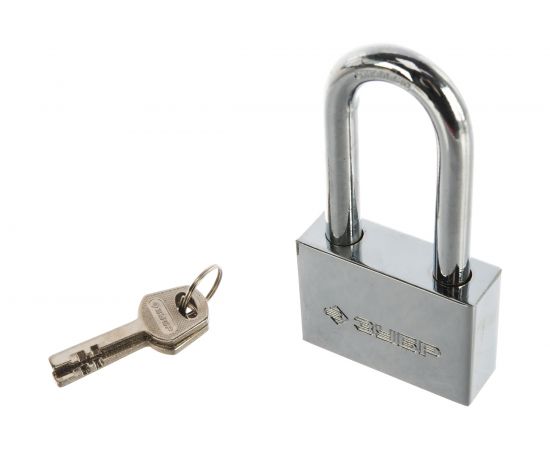 Навесной замок 60 мм ЗУБР МАСТЕР 3710-60-1 