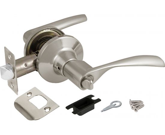 Ручка защелка AJAX 6010 SN-B фик. мат. никель 39519 