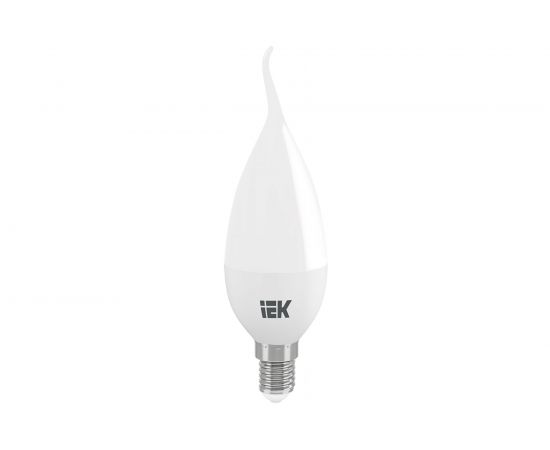 Лампа IEK LED CB35, свеча на ветру, 7вт, 230В, 3000К, E14 LLE-CB35-7-230-30-E14 