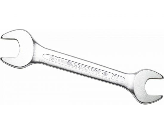 Рожковый двусторонний ключ 17х19мм IZELTAS 0100011719 