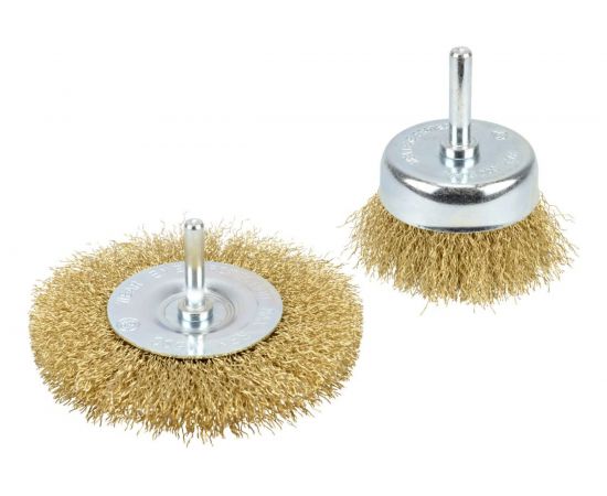 Набор щеток зачистных для дрели 2 шт. АвтоDело 44017 