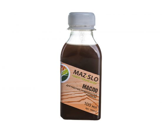 Масло для рабочих поверхностей и мебели MAZ-SLO цвет Дуб 100 мл 8076489 