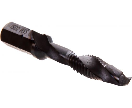 Комбинированный машинный метчик с зенкером D.BOR C 6,3, M6x1.00 9G81M06-1002D 