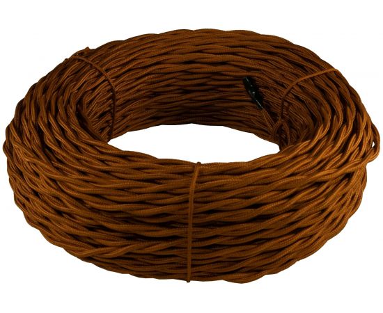 Витой провод Retrika, ретро 2х2.5 бронза, 50м RP-22504 
