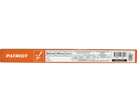 Электроды сварочные ЭР 46 (4х450 мм; 1 кг) PATRIOT 605012026 – изображение 2