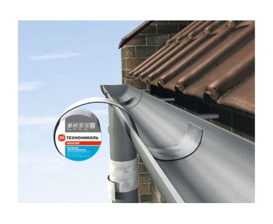 Лента гидроизоляционная Nicoband ГП (3 м х 10 см; серебристый) Технониколь ЦБ770899 – изображение 2