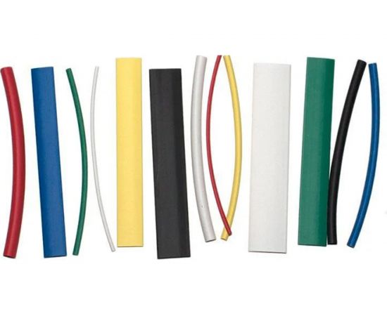 Термоусадочная трубка DolleX набор 13 шт., 1 - 12 мм, разноцветные TT-013 – изображение 2