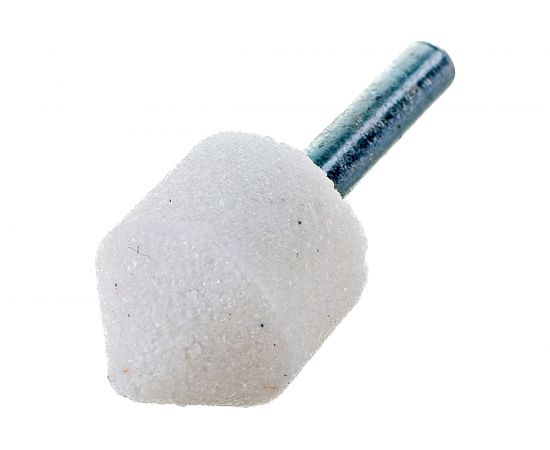 Головка абразивная с хвостовиком EW(ГК) 20x25x6 мм, 25А, F60(25Н), O(СТ1) CNIC 50732 – изображение 2