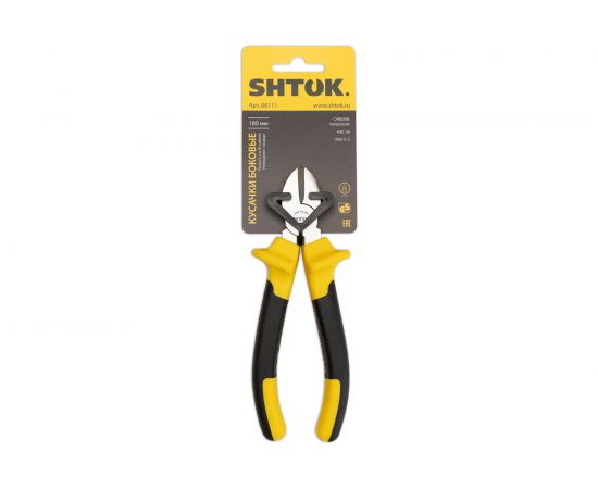 Диэлектрические боковые кусачки SHTOK 180 мм 08111 – изображение 2
