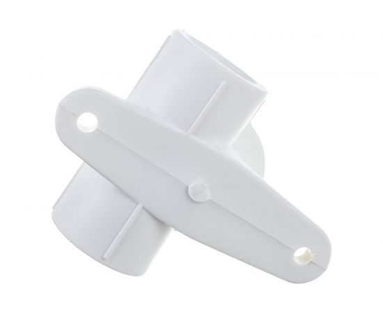 Водорозетка-тройник Blue Ocean полипропиленовая с креплением 20х1/2 НР PPRF/ETTTC(W)-20х1/2" – изображение 3