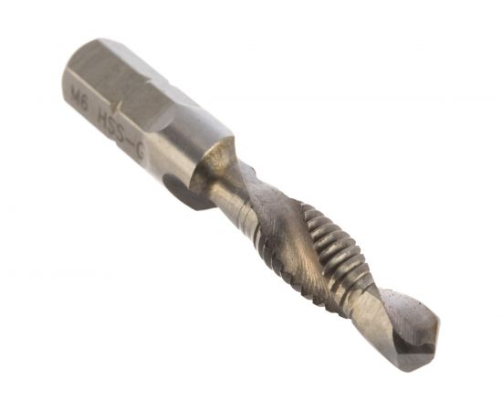 Комбинированный машинный метчик с зенкером D.BOR C 6,3, M6x1.00 9G81M06-1002D – изображение 3
