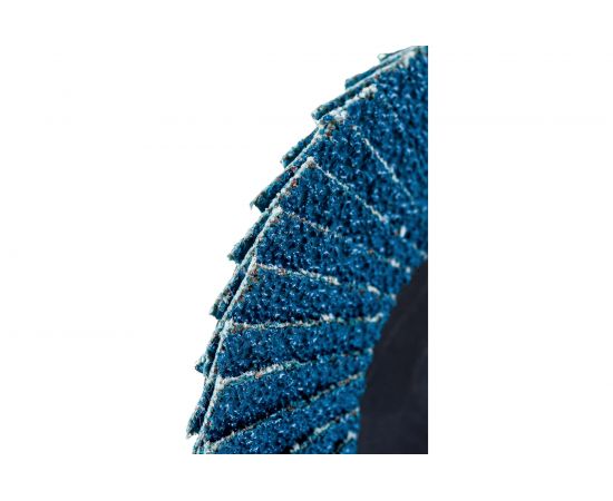 Круг лепестковый торцевой по металлу (75х22 мм; Р60; крепление Roloc) Русский Мастер РМ-70273 – изображение 3