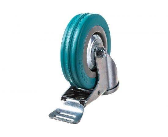 Колесо аппаратное поворотное под болт с тормозом Longway SChgb 42 – изображение 3