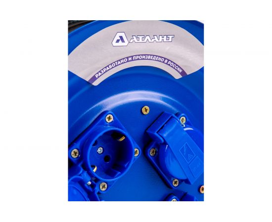 Силовой удлинитель на катушке АТЛАНТ КГ 3x1.5 50 м IP44 40015 – изображение 3