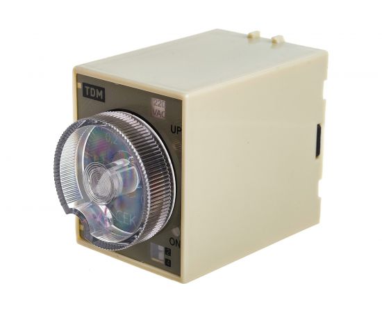 Реле времени TDM РВ2A-0,5сек/3мин-5A-220В-8Ц SQ1503-0010 – изображение 4