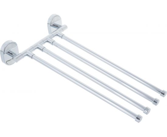 Поворотный держатель для полотенец Savol четверной, хром S-008604 23244 – изображение 4