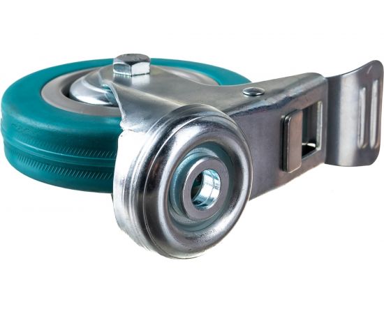 Колесо аппаратное поворотное под болт с тормозом Longway SChgb 42 – изображение 4