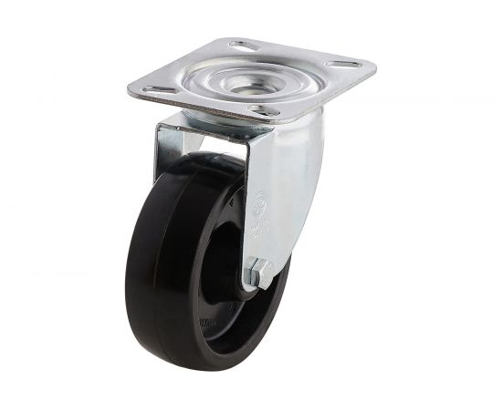 Колесо с вращающейся опорой и пластиной крепления (80 мм; 150 кг) Tellure rota 677201 – изображение 4