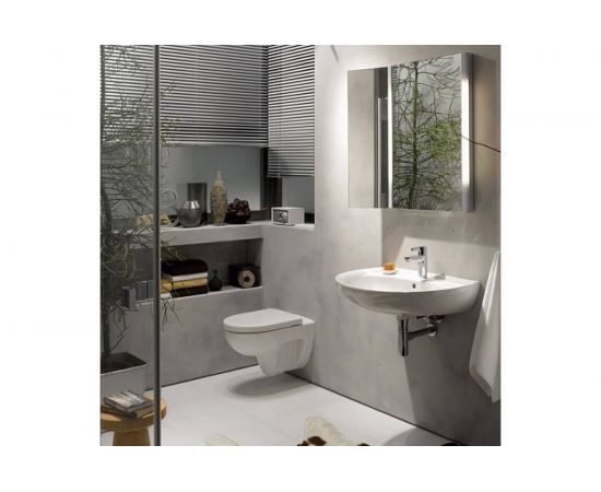 Подвесной унитаз GEBERIT RENOVA 1 4.5/6л, 540 мм 203040000 00000038296 – изображение 4