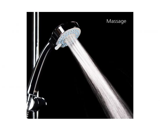 Лейка для душа Milardo 3F, D 76мм, 040 0403F76M18 – изображение 6