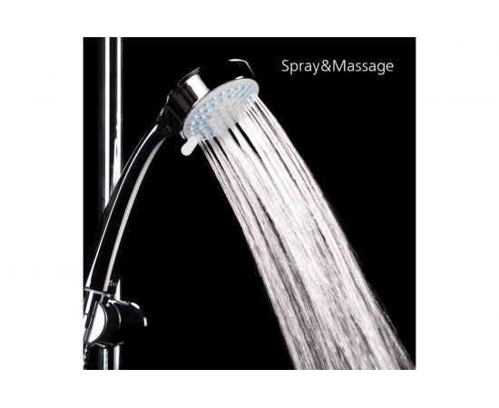 Лейка для душа Milardo 3F, D 76мм, 040 0403F76M18 – изображение 7