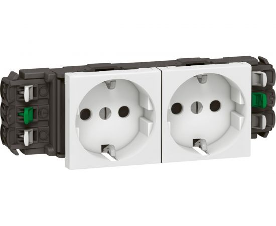 Механизм розетки Legrand 2-м СП Mosaic New 4-модульный для кабель-канала Leg 077402 131682 – изображение 7